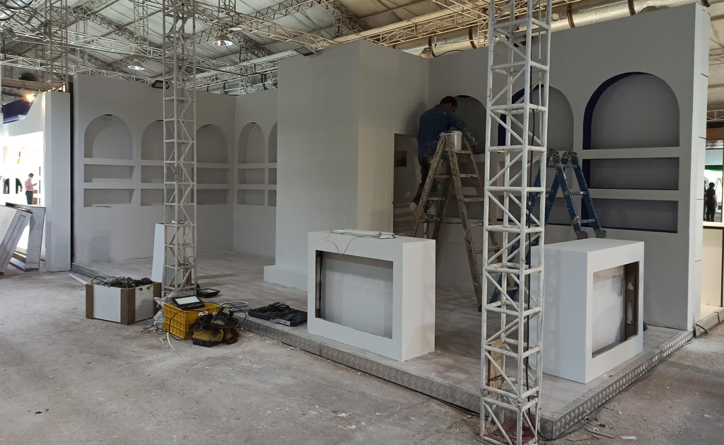 غرفه خودساخته چوبی